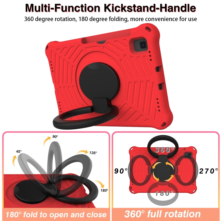 For Samsung Galaxy Tab A7 10.4 2020 T500 Spider King Silicone Protective Tablet Case(Red) - Other Galaxy Tab PC by buy2fix | Online Shopping UK | buy2fix