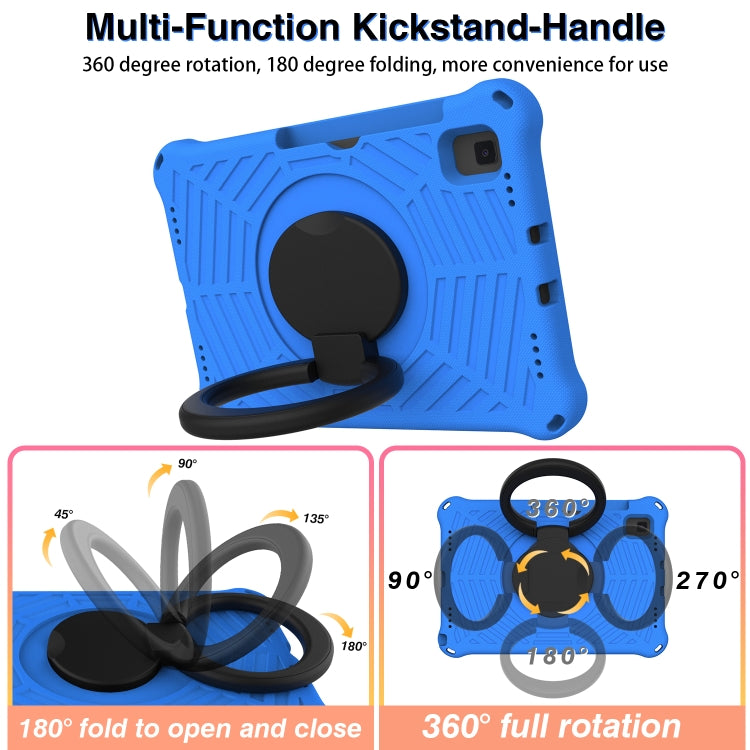 For Samsung Galaxy Tab A7 10.4 2020 T500 Spider King Silicone Protective Tablet Case(Blue) - Other Galaxy Tab PC by buy2fix | Online Shopping UK | buy2fix