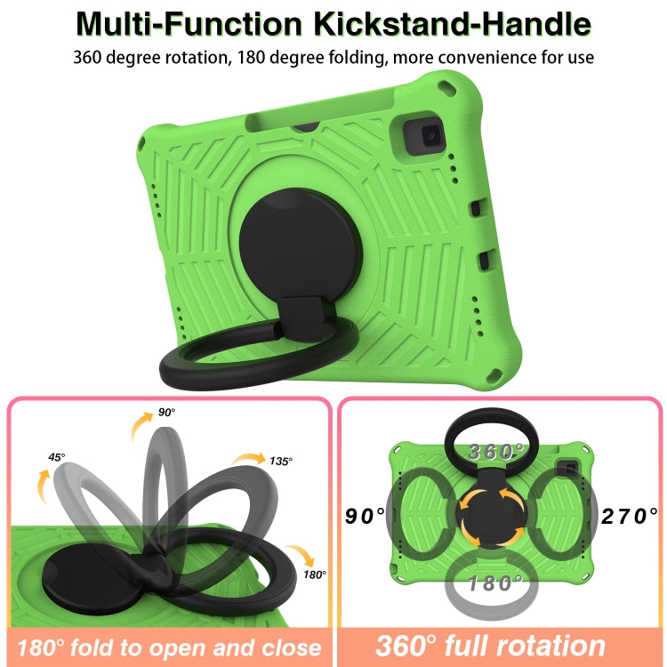 For Samsung Galaxy Tab A7 10.4 2020 T500 Spider King Silicone Protective Tablet Case(Green) - Other Galaxy Tab PC by buy2fix | Online Shopping UK | buy2fix