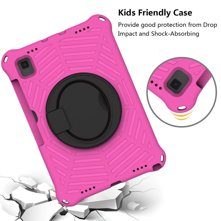 For Samsung Galaxy Tab A7 10.4 2020 T500 Spider King Silicone Protective Tablet Case(Rose Red) - Other Galaxy Tab PC by buy2fix | Online Shopping UK | buy2fix