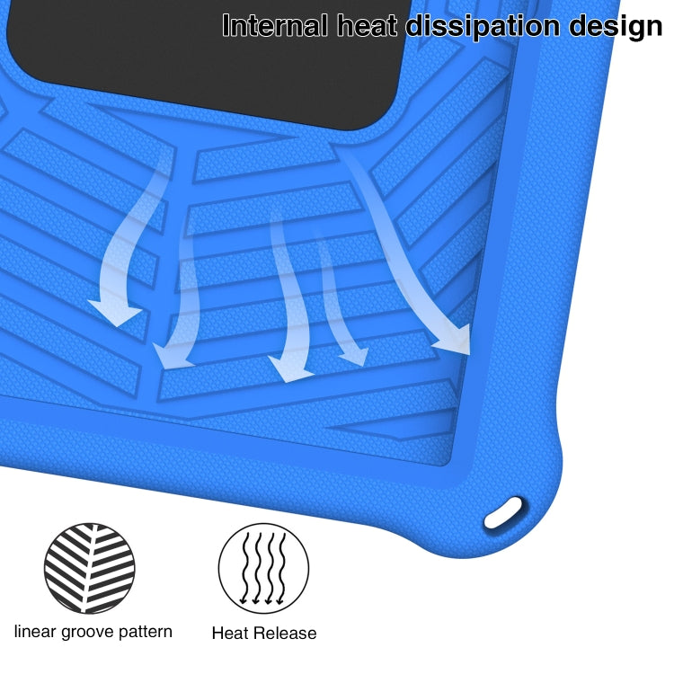 For Samsung Galaxy Tab S5e 10.5 2019 SM-T720/T725 Spider King Silicone Protective Tablet Case(Blue) - Tab S5E 10.5 T720 / T725 by buy2fix | Online Shopping UK | buy2fix