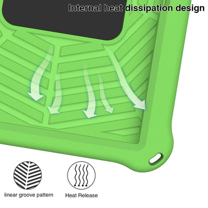 For Samsung Galaxy Tab S5e 10.5 2019 SM-T720/T725 Spider King Silicone Protective Tablet Case(Green) - Tab S5E 10.5 T720 / T725 by buy2fix | Online Shopping UK | buy2fix