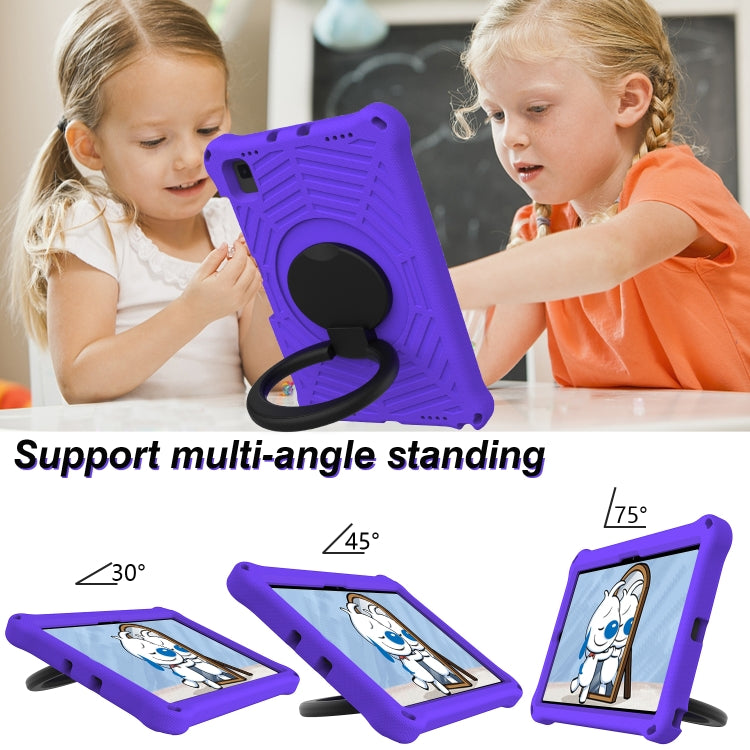 For Samsung Galaxy Tab S6 10.5 2019 SM-T860/T865 Spider King Silicone Protective Tablet Case(Purple) - Tab S6 10.5 T860 / T865 by buy2fix | Online Shopping UK | buy2fix