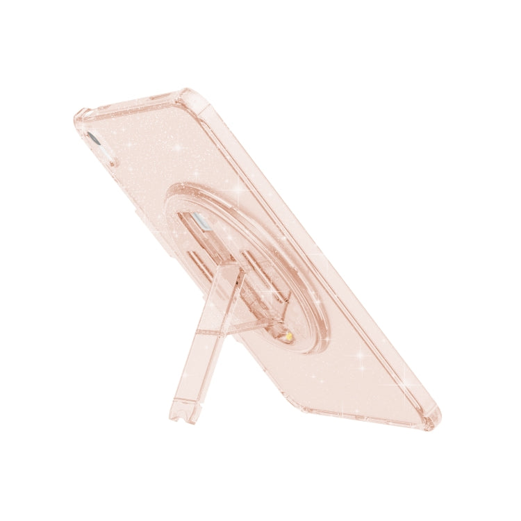 For iPad 2025 / 2022 Terminator Shockproof Glitter Powder Tablet Case with Holder(Gold) - iPad 2025 / 2022 Cases by buy2fix | Online Shopping UK | buy2fix