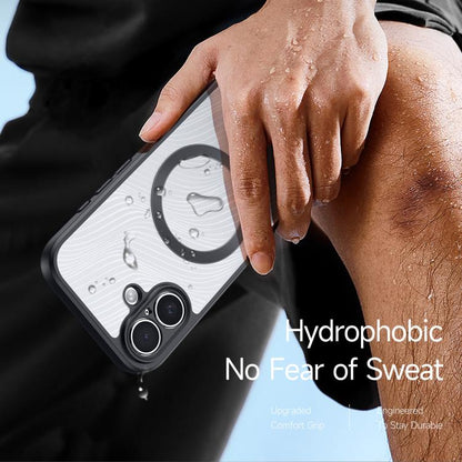 For iPhone 17 DUX DUCIS Aimo Mag Series TPU + PC MagSafe Frosted Feel Phone Case(Black) - iPhone 17 Cases by DUX DUCIS | Online Shopping UK | buy2fix