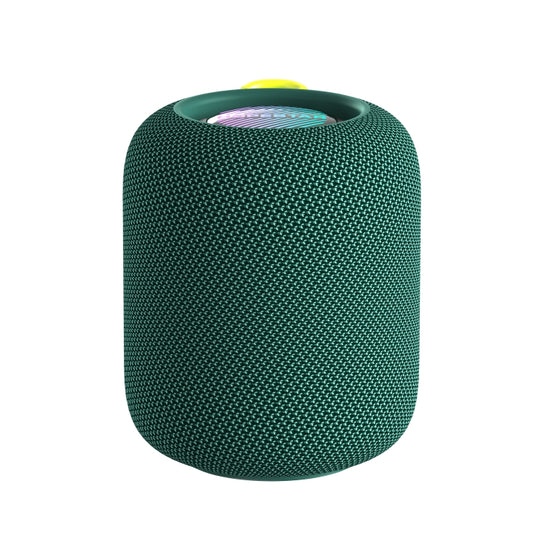 HOPESTAR H56 IPX6 Waterproof 10W TWS Subwoofer Light Bluetooth Speaker(Green)