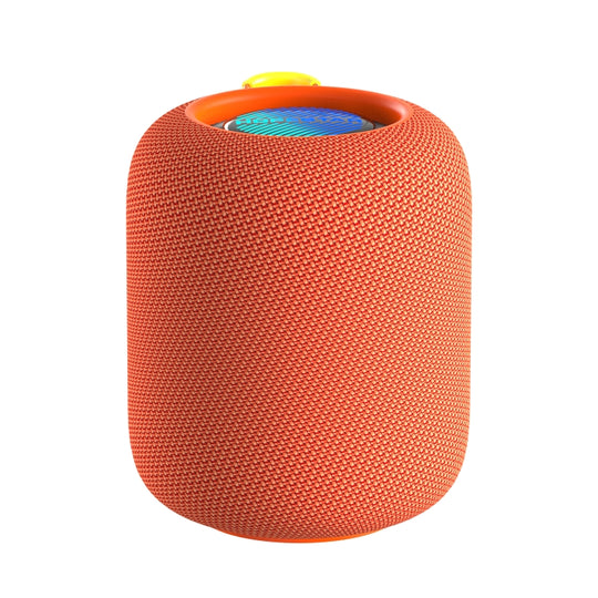HOPESTAR H56 IPX6 Waterproof 10W TWS Subwoofer Light Bluetooth Speaker(Orange)