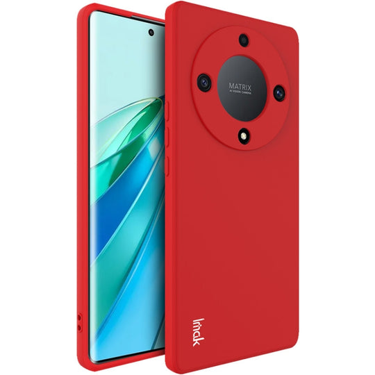 For Honor X9a 5G / Magic5 Lite 5G IMAK UC-4 Series Straight Edge TPU Soft Phone Case(Red)