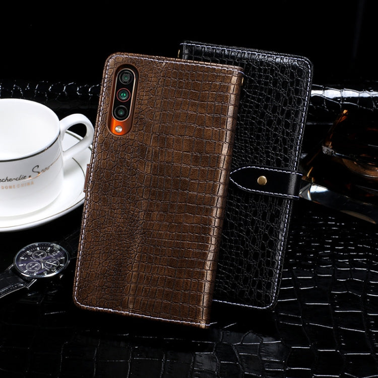 For Meizu 16T idewei Crocodile Texture Horizontal Flip Leather Case with Holder & Card Slots & Wallet(Dark Blue) - More Brand by idewei | Online Shopping UK | buy2fix
