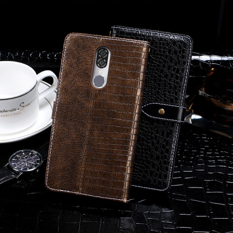For Coolpad Legacy idewei Crocodile Texture Horizontal Flip Leather Case with Holder & Card Slots & Wallet(Dark Blue) - More Brand by idewei | Online Shopping UK | buy2fix