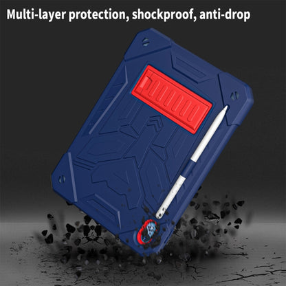 For iPad 2025 / 2022 Bumblebee Silicone + PC Shockproof Tablet Case with Holder(Navy Blue) - iPad 2025 / 2022 Cases by buy2fix | Online Shopping UK | buy2fix