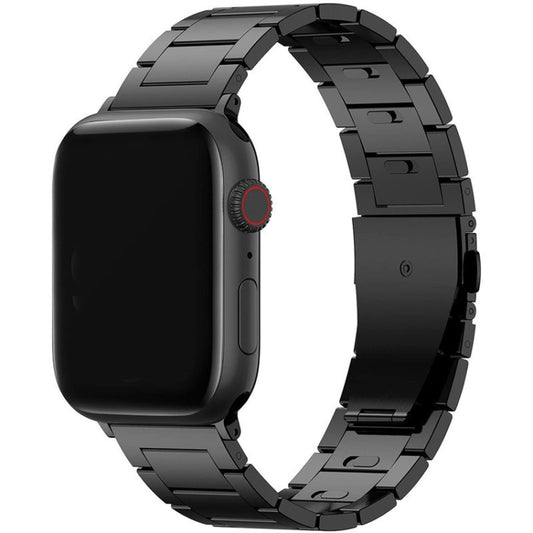 Quick Disassembly Titanium Alloy Watch Band For Apple Watch Ultra 49mm&Watch Ultra 2 49mm / Series 9&8&7 45mm / SE 3&SE 2&6&SE&5&4 44mm / 3&2&1 42mm (Black) by buy2fix