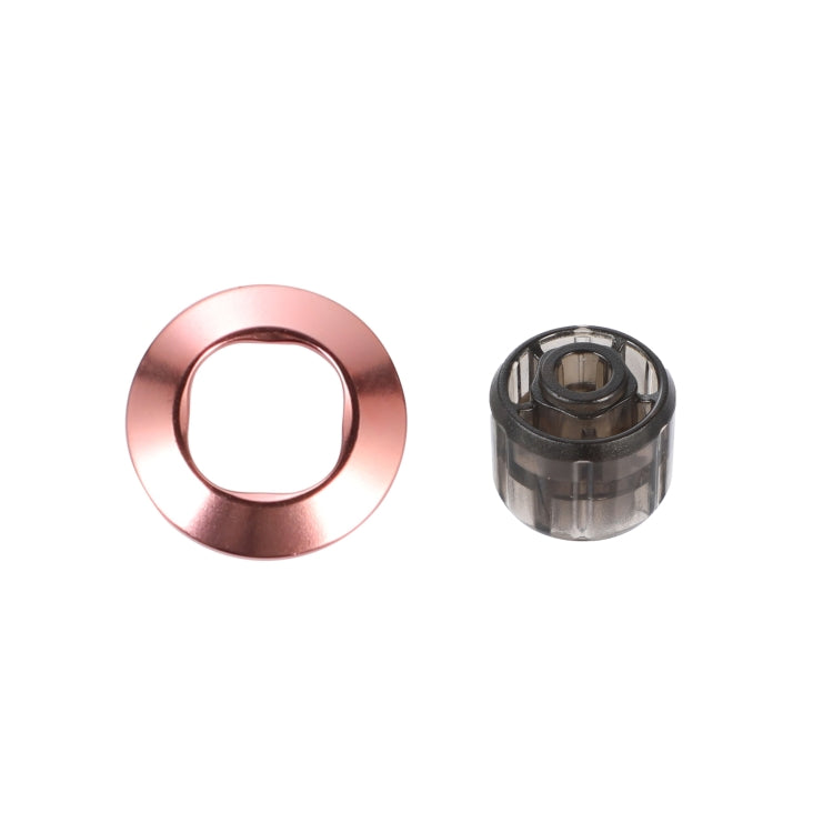 For IQOS ILUMA / Prime Electronic Cigarette Cap Rod Single Five Rings with Removal Tool to Replace The Color Cap(Rose Pink Plain) - E Cigarette Accessories by buy2fix | Online Shopping UK | buy2fix