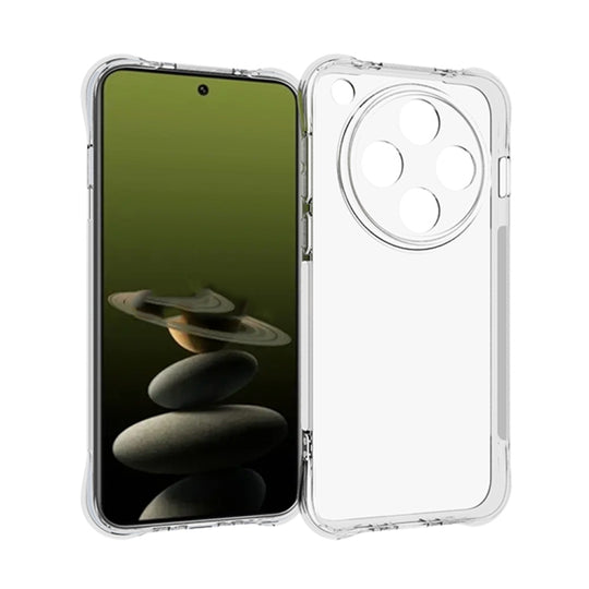 For OPPO Find X8 5G Shockproof Non-slip Thickening TPU Phone Case(Transparent)