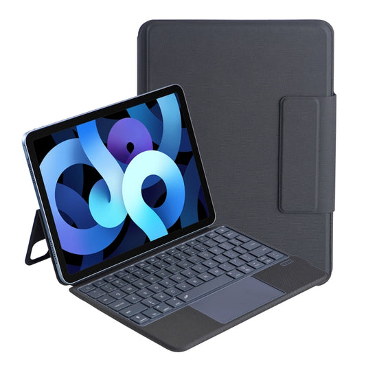 J3125-6D Backlight Bluetooth Keyboard Leather Case with Touch Pad for iPad Air 11 2024 / Air 5 10.9 2022 / Air 4 10.9 2020 / iPad Pro 11 2022/2021/2020/2018(Black) - For iPad Air by buy2fix | Online Shopping UK | buy2fix