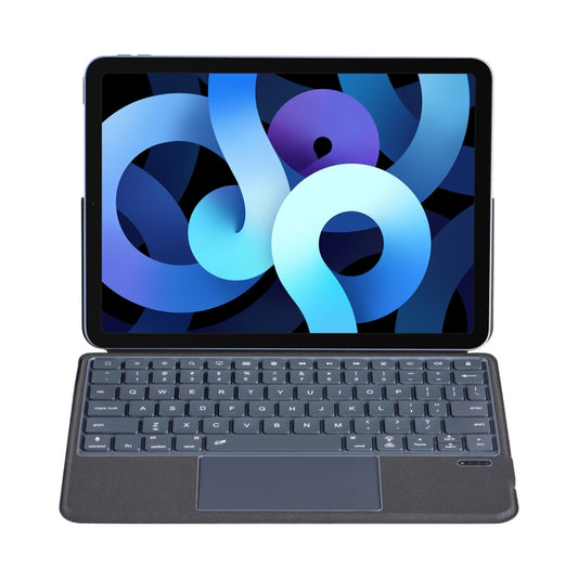 J3125-6D Backlight Bluetooth Keyboard Leather Case with Touch Pad for iPad Air 11 2024 / Air 5 10.9 2022 / Air 4 10.9 2020 / iPad Pro 11 2022/2021/2020/2018(Black) - For iPad Air by buy2fix | Online Shopping UK | buy2fix