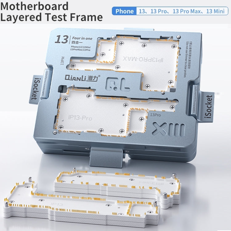 Qianli iSocket Motherboard Layered Test Fixture For iPhone 13 Series - Repair Fixture by QIANLI | Online Shopping UK | buy2fix