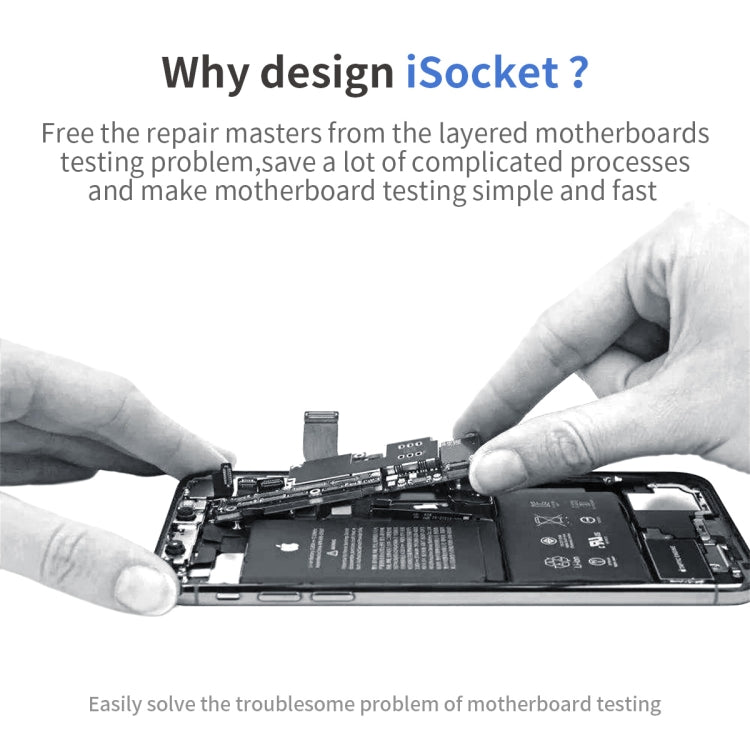 Qianli iSocket Motherboard Layered Test Fixture For iPhone 13 Series - Repair Fixture by QIANLI | Online Shopping UK | buy2fix