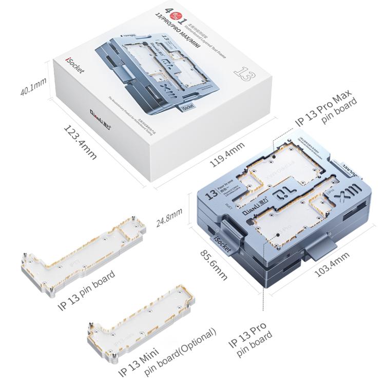 Qianli iSocket Motherboard Layered Test Fixture For iPhone 13 Series - Repair Fixture by QIANLI | Online Shopping UK | buy2fix