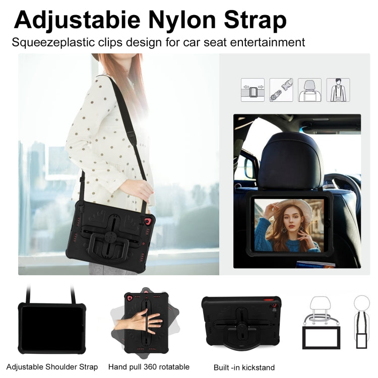 Shield 360 Rotation Handle EVA Shockproof PC Tablet Case For iPad 10.2 2019/2020/2021/Pro 10.5 2017/Air 2019 (Black) - iPad 10.2 Cases by buy2fix | Online Shopping UK | buy2fix
