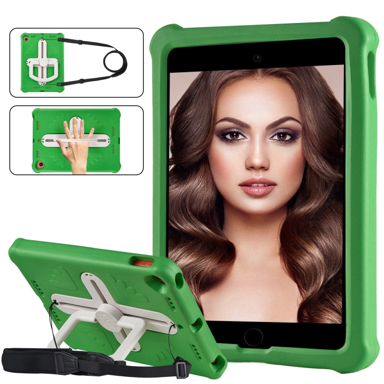 Shield 360 Rotation Handle EVA Shockproof PC Tablet Case For iPad 10.2 2019/2020/2021/Pro 10.5 2017/Air 2019 (Green Beige) - iPad 10.2 Cases by buy2fix | Online Shopping UK | buy2fix