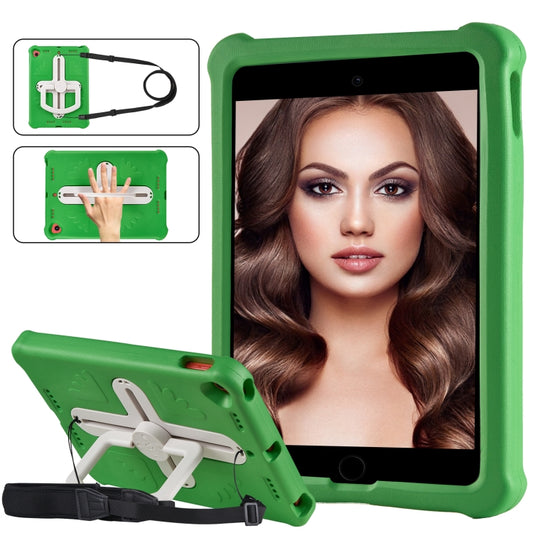 Shield 360 Rotation Handle EVA Shockproof PC Tablet Case For iPad 10.2 2019/2020/2021/Pro 10.5 2017/Air 2019 (Green Beige) - iPad 10.2 Cases by buy2fix | Online Shopping UK | buy2fix