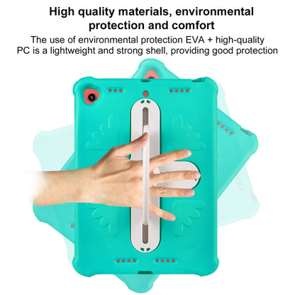 Shield 360 Rotation Handle EVA Shockproof PC Tablet Case For iPad 10.2 2019/2020/2021/Pro 10.5 2017/Air 2019 (Mint Green Beige) - iPad 10.2 Cases by buy2fix | Online Shopping UK | buy2fix