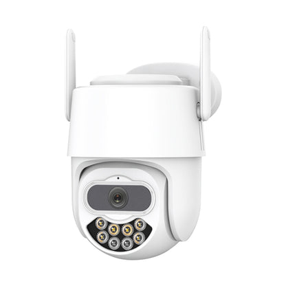 QX82 400W Dual Screen Dual Channel Synchronous Monitoring IP Camera, Plug:US Plug by buy2fix