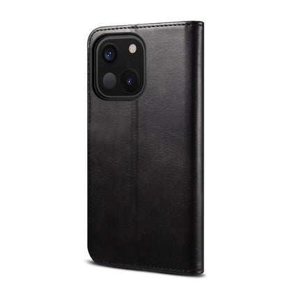 For iPhone 14 Plus GUSSIM Horizontal Flip Leather Phone Case(Black) - iPhone 14 Plus Cases by GUSSIM | Online Shopping UK | buy2fix
