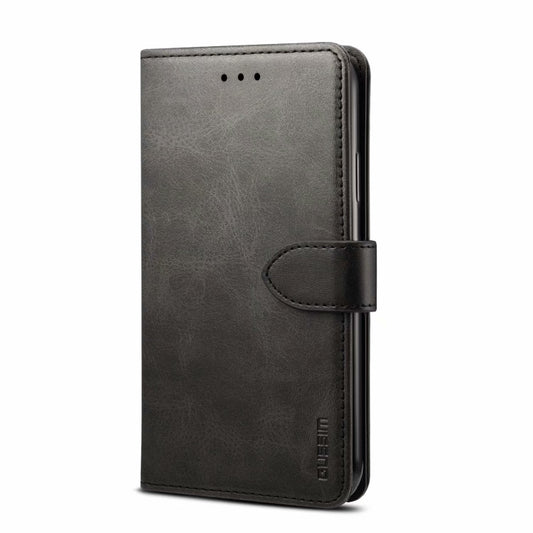 For iPhone 14 GUSSIM Horizontal Flip Leather Phone Case(Black) - iPhone 14 Cases by GUSSIM | Online Shopping UK | buy2fix