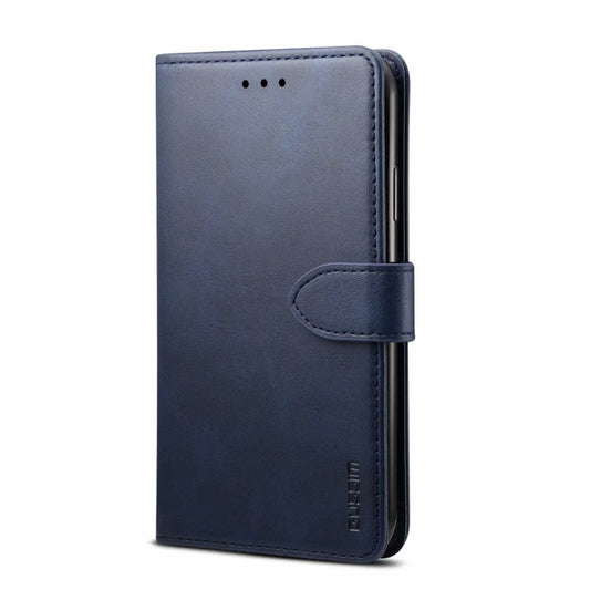 For iPhone 14 GUSSIM Horizontal Flip Leather Phone Case(Blue) - iPhone 14 Cases by GUSSIM | Online Shopping UK | buy2fix