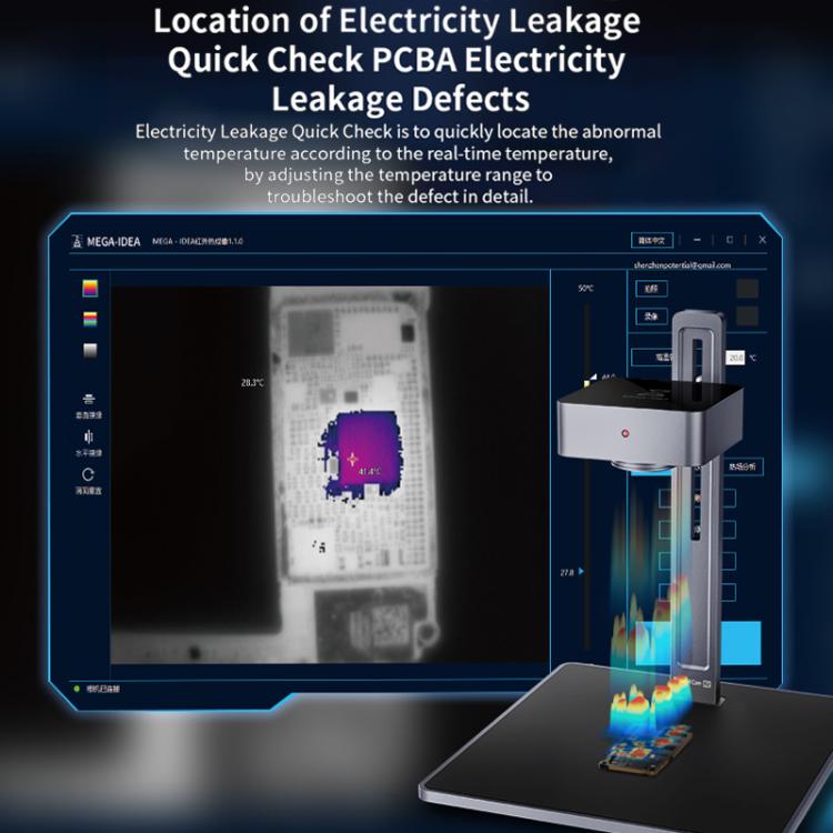 Qianli MEGA-IDEA Super IR Cam 2S 3D Infrared Thermal Imaging Analyzing Camera by QIANLI