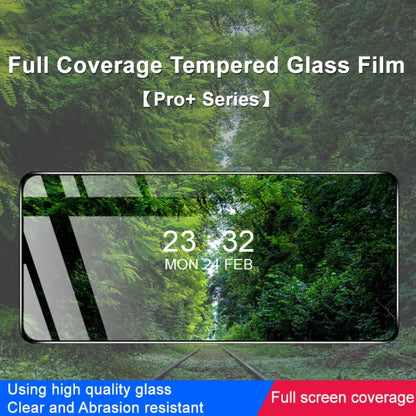 For Honor X8a 4G Global imak 9H Surface Hardness Full Screen Tempered Glass Film Pro+ Series by imak