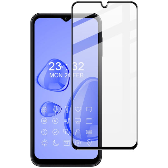 For Samsung Galaxy A14 4G imak 9H Surface Hardness Full Screen Tempered Glass Film Pro+ Series