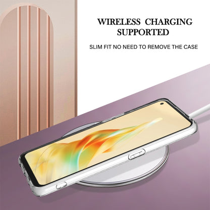 For OPPO Reno8 T 4G Electroplating IMD TPU Phone Case(Purple Flower) by buy2fix