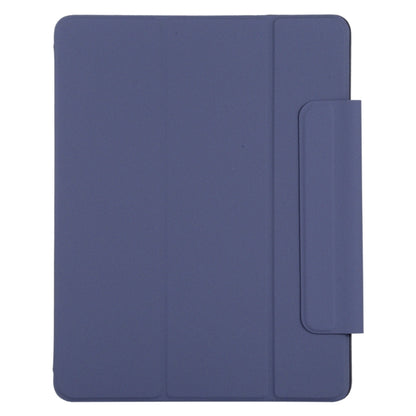 For iPad Pro 11 2022 / 2021 / iPad Pro 11 inch 2020 / Pro 11 2018 / Air 2020 10.9 Horizontal Flip Ultra-thin Double-sided Clip Active Buckle Magnetic PU Leather Tablet Case With Three-folding Holder & Sleep / Wake-up Function(Dark Blue) - iPad Pro 11 (2022/2021) Cases by buy2fix | Online Shopping UK | buy2fix