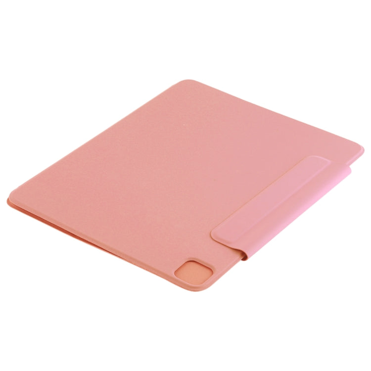 For iPad Air 13 2024 / 2025 / Pro 12.9 2020 Active Buckle Magnetic PU Leather Tablet Case With Holder & Sleep / Wake-up Function(Orange) - iPad Pro 12.9 (2020) Cases by buy2fix | Online Shopping UK | buy2fix