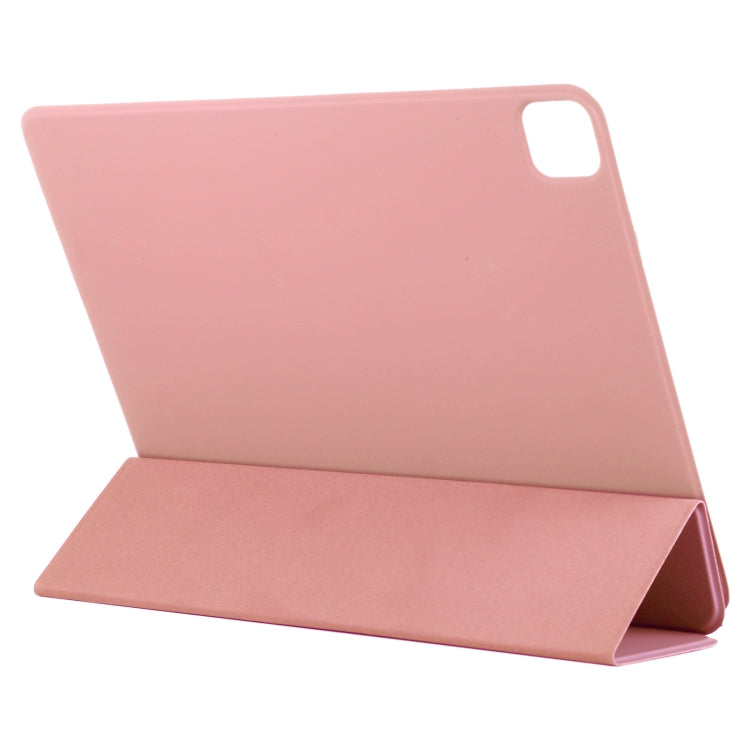For iPad Air 13 2024 / 2025 / Pro 12.9 2020 Active Buckle Magnetic PU Leather Tablet Case With Holder & Sleep / Wake-up Function(Orange) - iPad Pro 12.9 (2020) Cases by buy2fix | Online Shopping UK | buy2fix