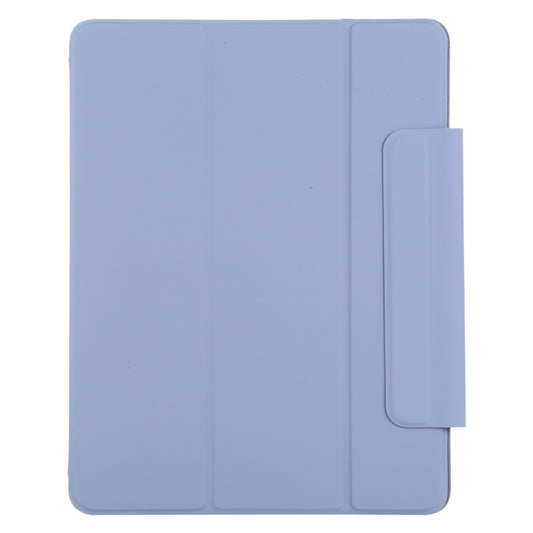For iPad Air 13 2024 / 2025 / Pro 12.9 2020 Active Buckle Magnetic PU Leather Tablet Case With Holder & Sleep / Wake-up Function(Purple) - iPad Pro 12.9 (2020) Cases by buy2fix | Online Shopping UK | buy2fix