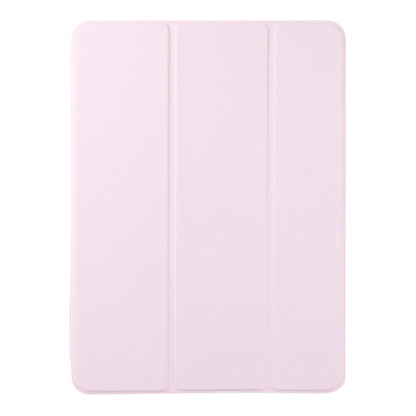 Horizontal Flip Ultra-thin Non-buckle Magnetic PU Leather Tablet Case With Three-folding Holder & Sleep / Wake-up Function For iPad Pro 11 inch (2020) / Pro 11 2018 / Air 2020 10.9(Pink) - iPad Pro 11 (2020) Cases by buy2fix | Online Shopping UK | buy2fix