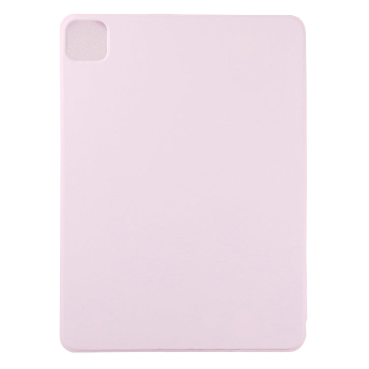 Horizontal Flip Ultra-thin Non-buckle Magnetic PU Leather Tablet Case With Three-folding Holder & Sleep / Wake-up Function For iPad Pro 11 inch (2020) / Pro 11 2018 / Air 2020 10.9(Pink) - iPad Pro 11 (2020) Cases by buy2fix | Online Shopping UK | buy2fix