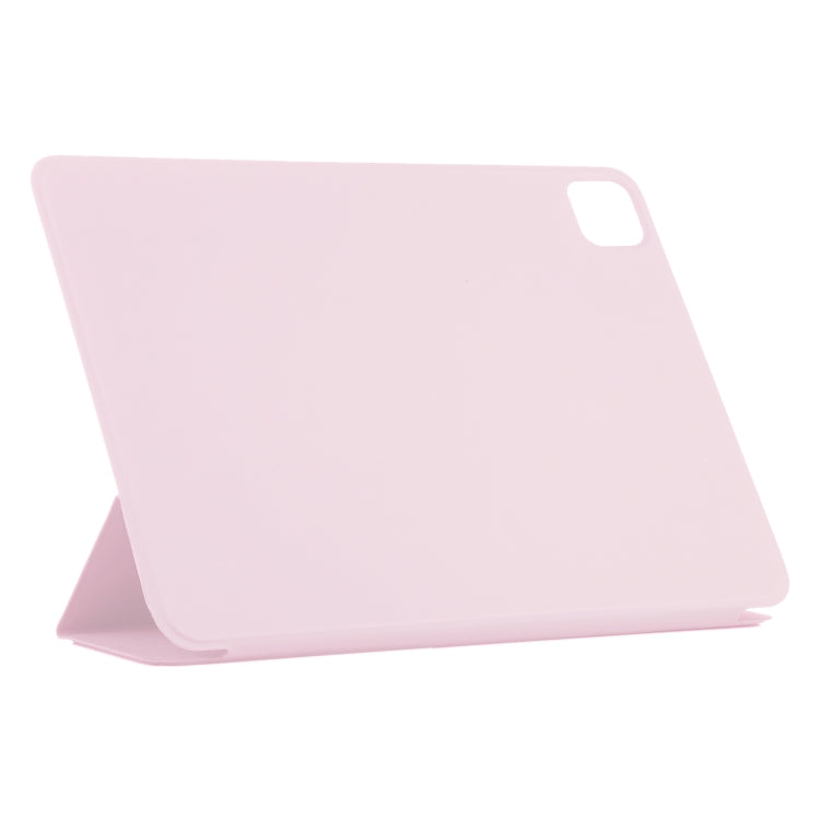 Horizontal Flip Ultra-thin Non-buckle Magnetic PU Leather Tablet Case With Three-folding Holder & Sleep / Wake-up Function For iPad Pro 11 inch (2020) / Pro 11 2018 / Air 2020 10.9(Pink) - iPad Pro 11 (2020) Cases by buy2fix | Online Shopping UK | buy2fix