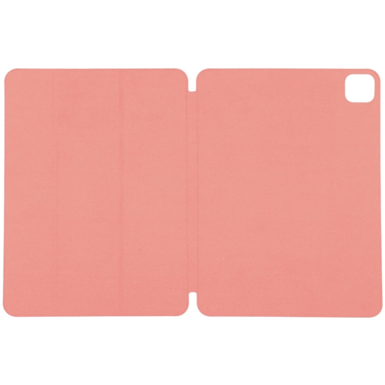 Horizontal Flip Ultra-thin Non-buckle Magnetic PU Leather Tablet Case With Three-folding Holder & Sleep / Wake-up Function For iPad Pro 11 inch (2020) / Pro 11 2018 / Air 2020 10.9(Orange) - iPad Pro 11 (2020) Cases by buy2fix | Online Shopping UK | buy2fix