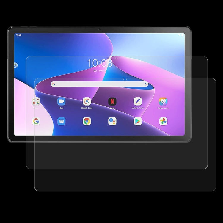 For Lenovo Tab M10 Plus 10.6 3rd Gen 2pcs 0.3mm 9H Explosion-proof Tempered Tablet Glass Film - Others by buy2fix | Online Shopping UK | buy2fix