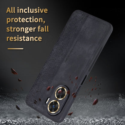 For Huawei Enjoy 60 AZNS 3D Embossed Skin Feel Phone Case(Purple) - Huawei Cases by AZNS | Online Shopping UK | buy2fix