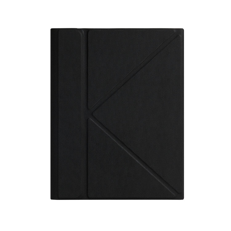For iPad 2025 / 2022 B10 Triangle Holder Tablet Bluetooth Keyboard Leather Case(Black) - Universal by buy2fix | Online Shopping UK | buy2fix