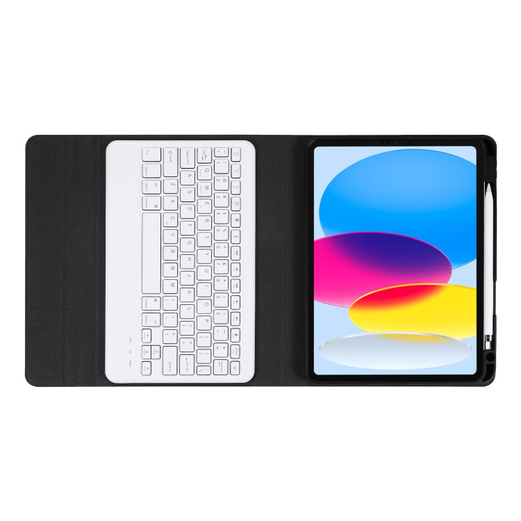 For iPad 2025 / 2022 B10 Triangle Holder Tablet Bluetooth Keyboard Leather Case(Rainbow) - Universal by buy2fix | Online Shopping UK | buy2fix