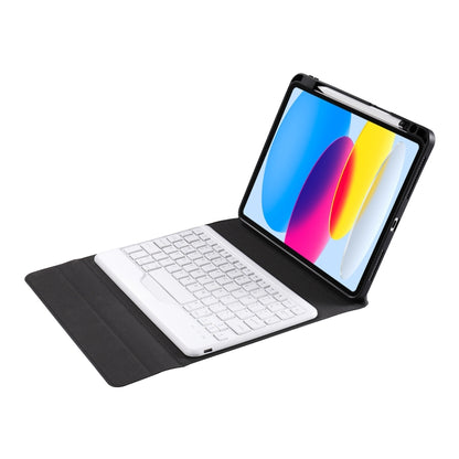 For iPad 2025 / 2022 B10 Triangle Holder Tablet Bluetooth Keyboard Leather Case(Rainbow) - Universal by buy2fix | Online Shopping UK | buy2fix