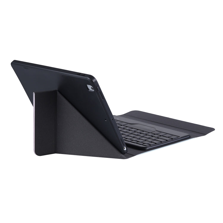 For iPad 2025 / 2022 B10 Triangle Holder Tablet Bluetooth Keyboard Leather Case(Rainbow) - Universal by buy2fix | Online Shopping UK | buy2fix