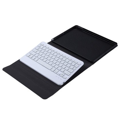 For iPad 2025 / 2022 B10S Triangle Holder Three-color Backlight Bluetooth Keyboard Leather Case(Blue Pink) - Universal by buy2fix | Online Shopping UK | buy2fix